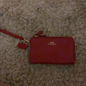 Red Coach wallet